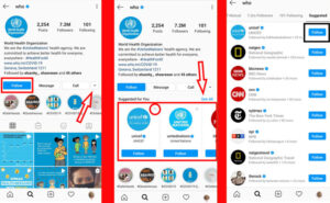Instagram Suggestions 