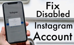 Instagram Account Disabled for No Reason