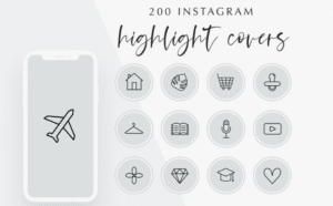 What is an Instagram highlight cover?